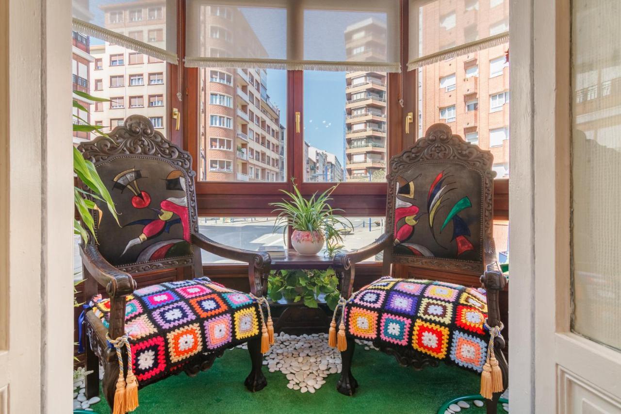 Amplio Y Elegante Con Diseno Vintage Διαμέρισμα Portugalete Εξωτερικό φωτογραφία